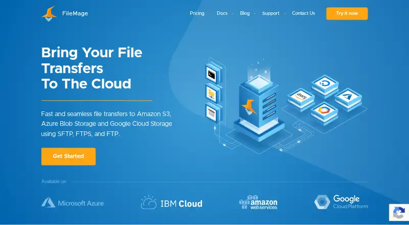 FileMage Gateway's website