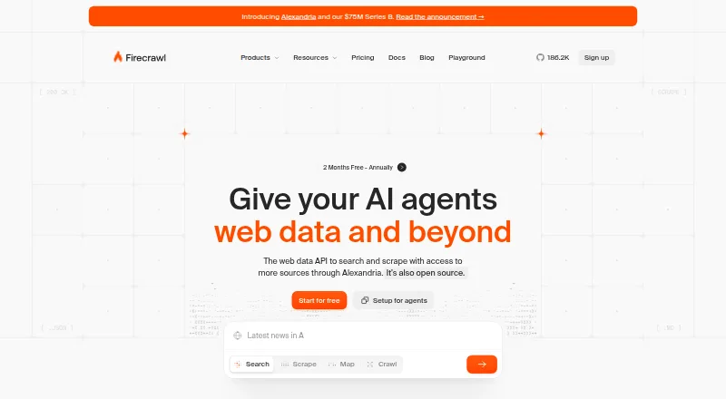 Firecrawl's website