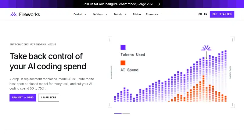 Fireworks AI's website