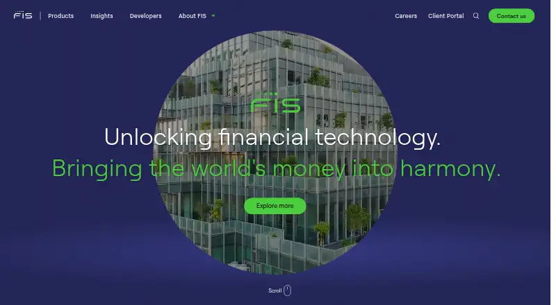 FIS Open Access's website