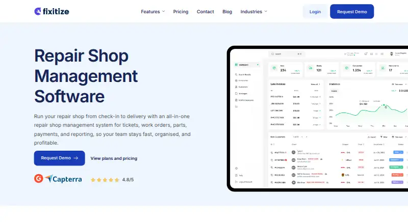 Fixitize's website