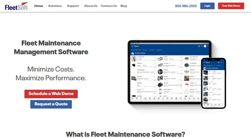 The Fleetsoft homepage