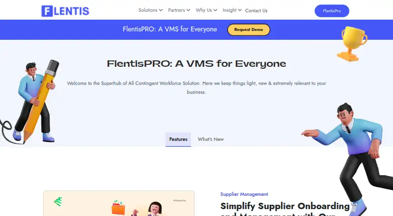 FlentisPRO's website