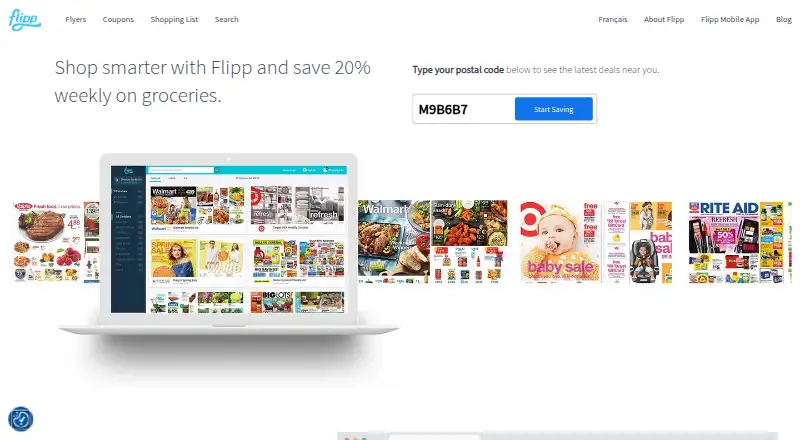 Flipp's website