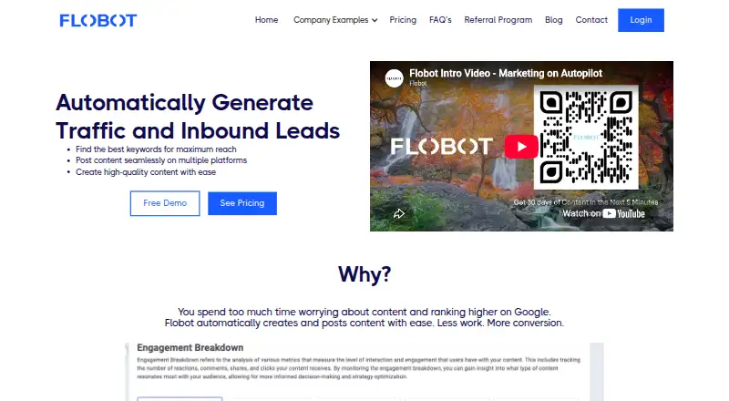The Flobot homepage