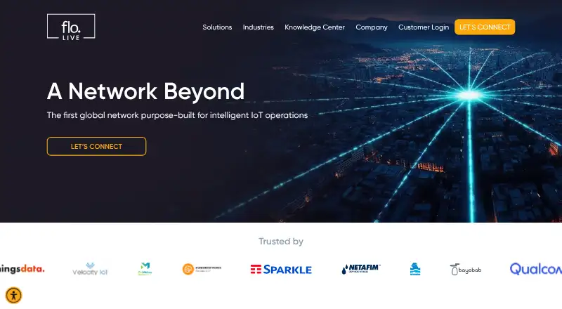 floLIVE Connectivity Management Platform's website