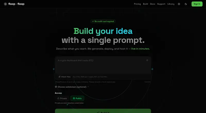 FloopFloop's website