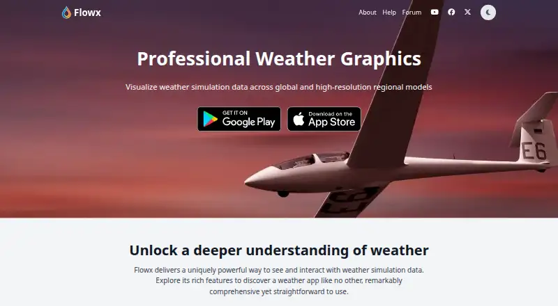 Flowx's website