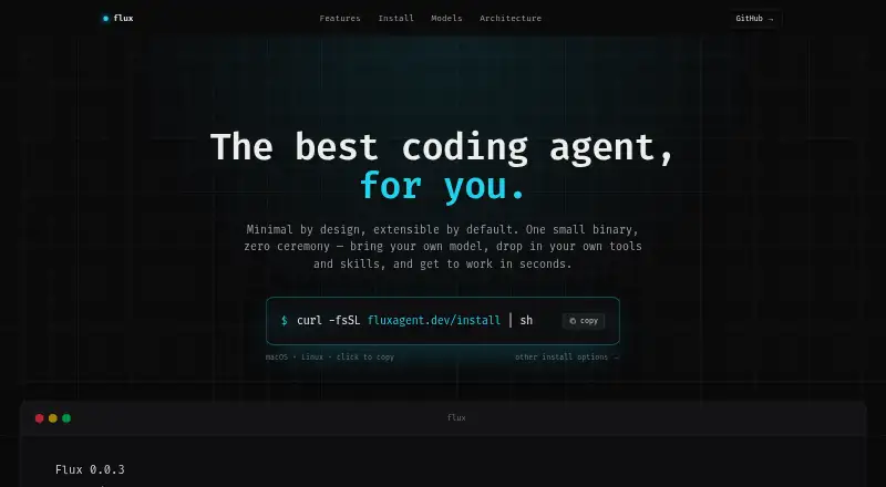 flux's website