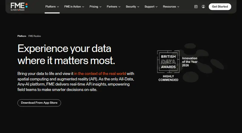 FME Realize's website