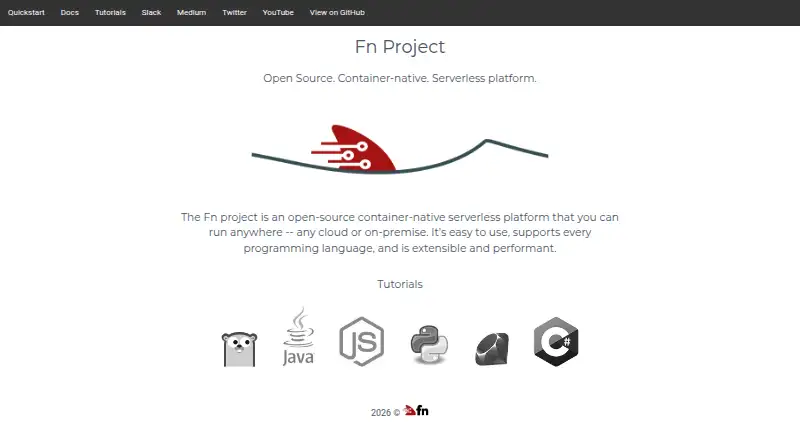 Fn Project's website