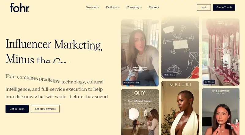 The Fohr homepage