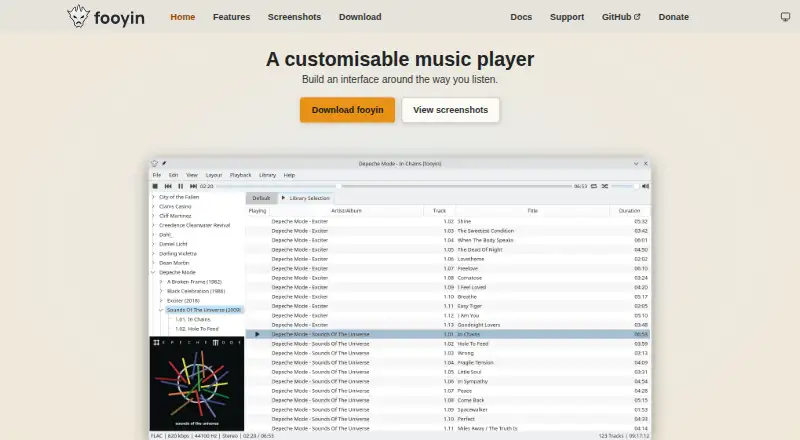 fooyin's website