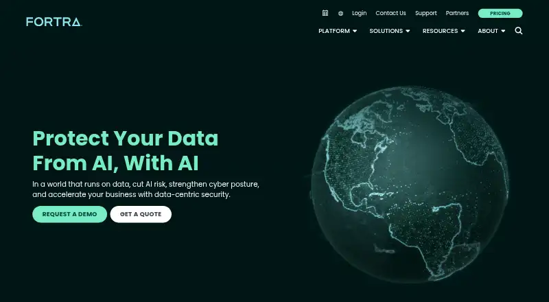 Globalscape EFT's website