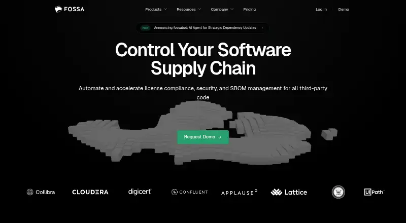 The FOSSA homepage