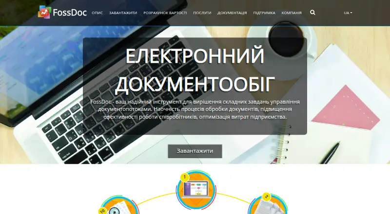 The FossDoc homepage