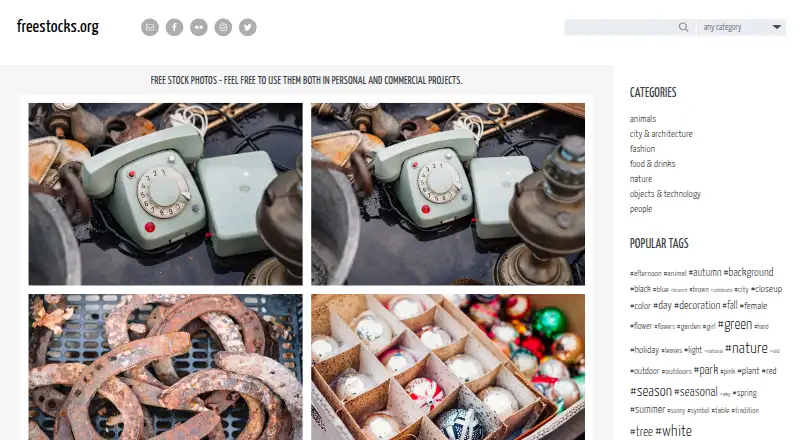 Freestocks's website