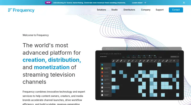 Frequency Studio's website