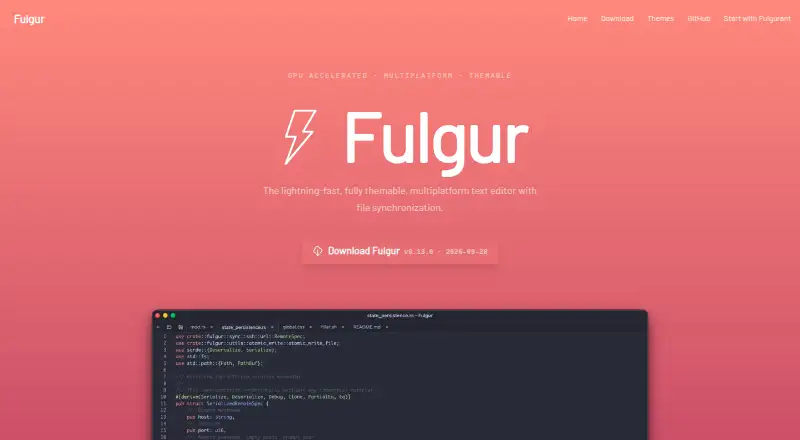 Fulgur's website