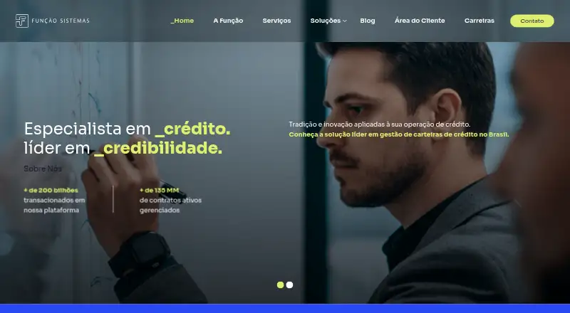 Função Sistemas's website