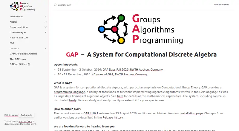 The GAP homepage