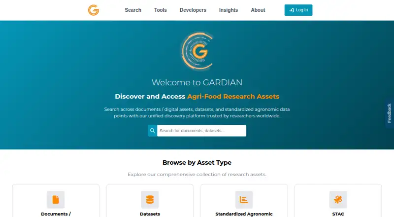 GARDIAN's website