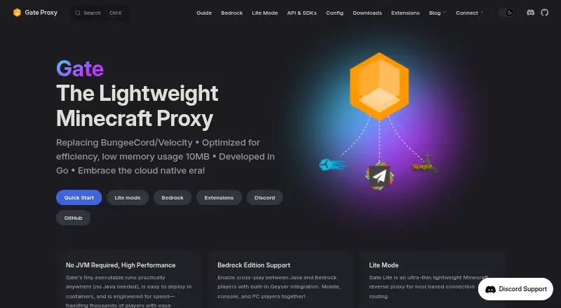 Gate's website