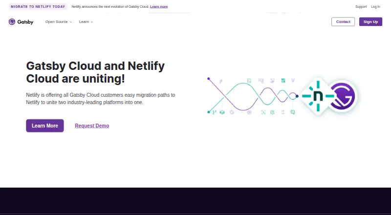 Gatsby's website
