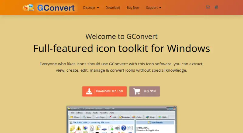 The GConvert homepage