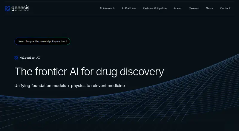 Genesis GEMS's website
