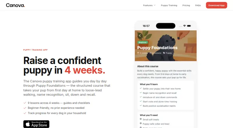 Canova's website