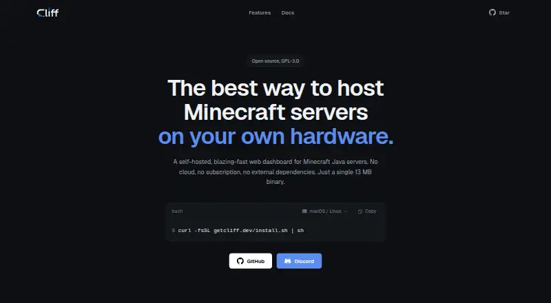 Cliff's website