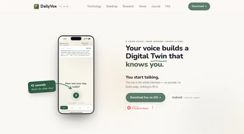 DailyVox's website