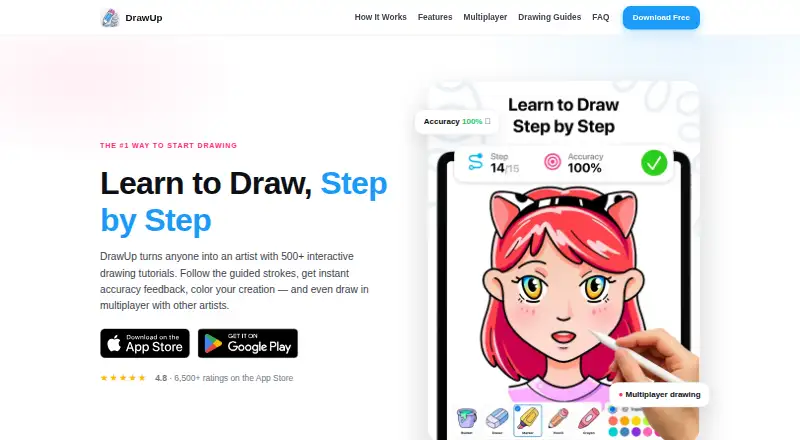 DrawUp's website