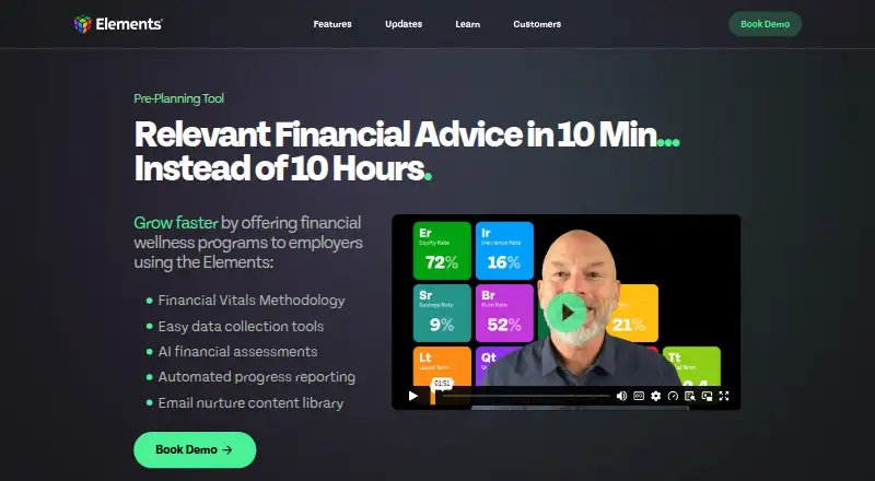 The Elements homepage