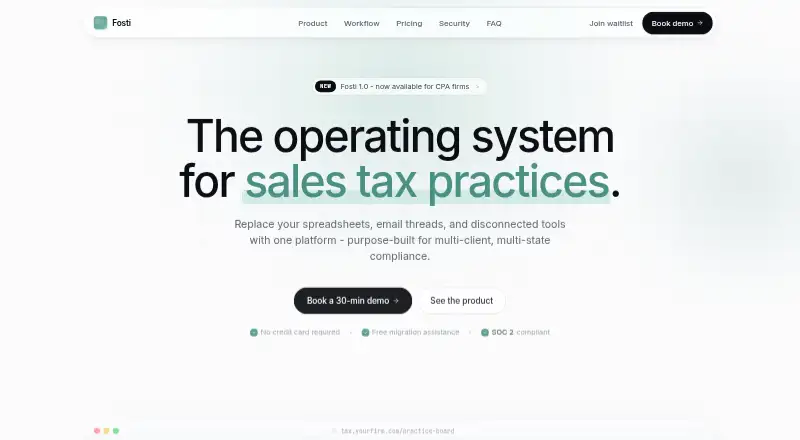Fosti's website