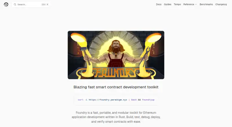 Foundry's website