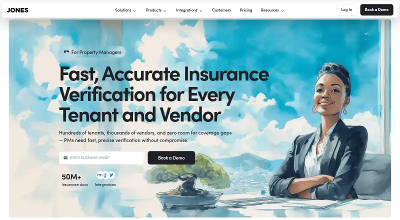 The Jones homepage