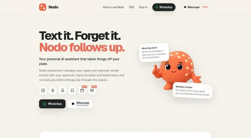 Nodo's website