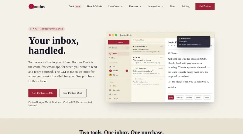 Pontius's website