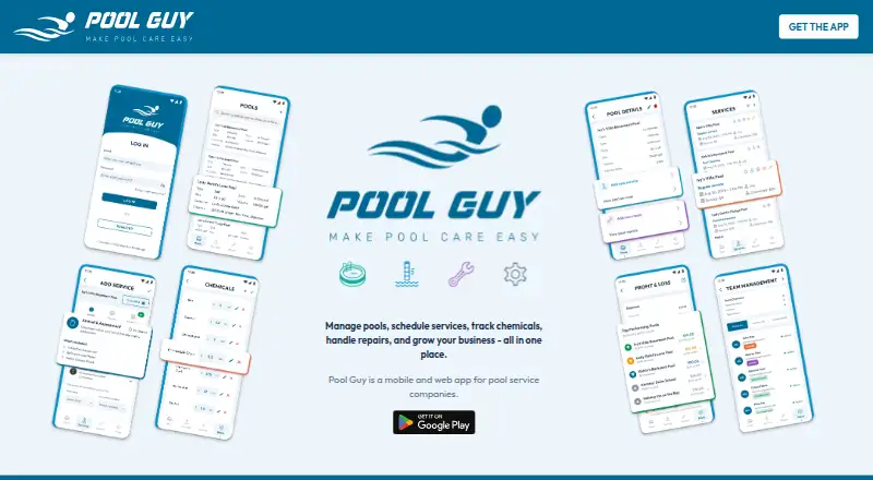 Pool Guy's website