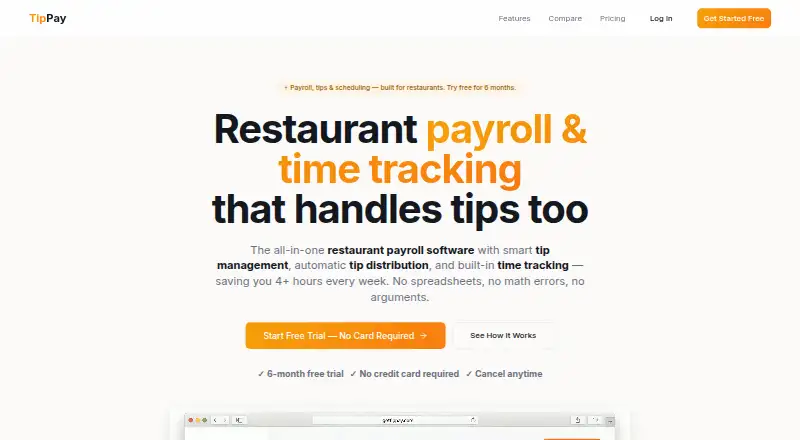 TipPay's website