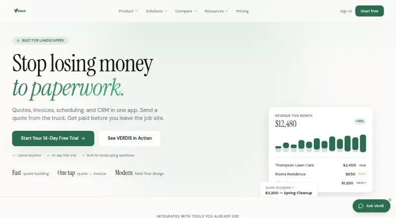 Verdis's website