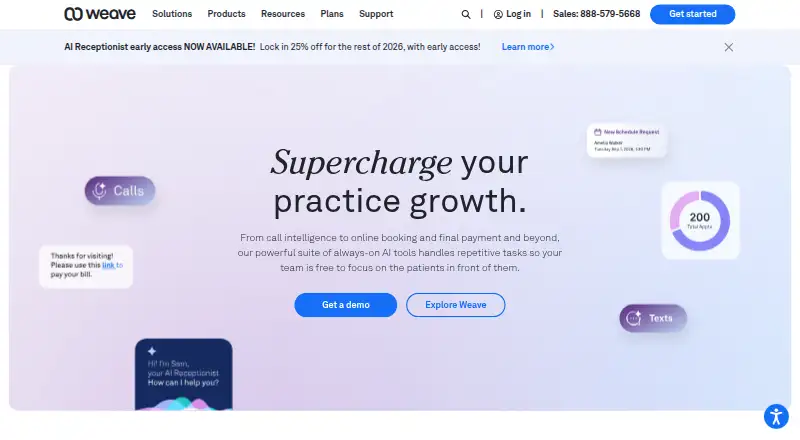 Weave's website