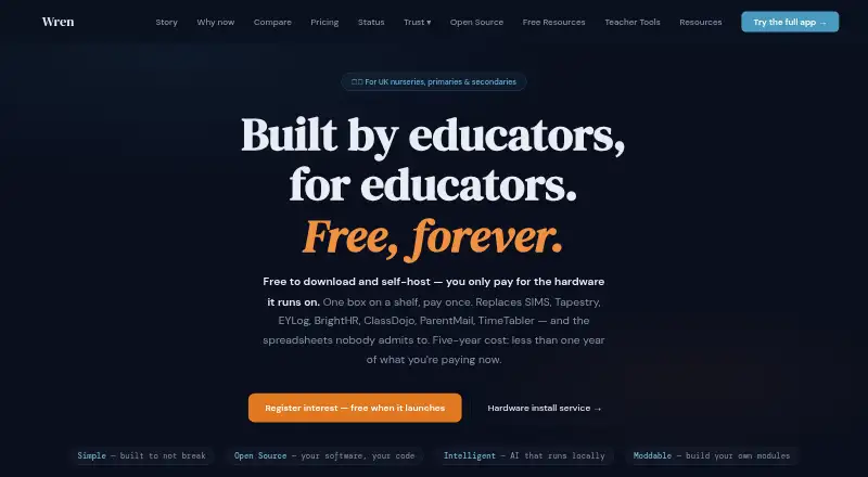 Wren's website