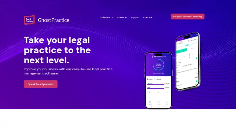 GhostPractice's website