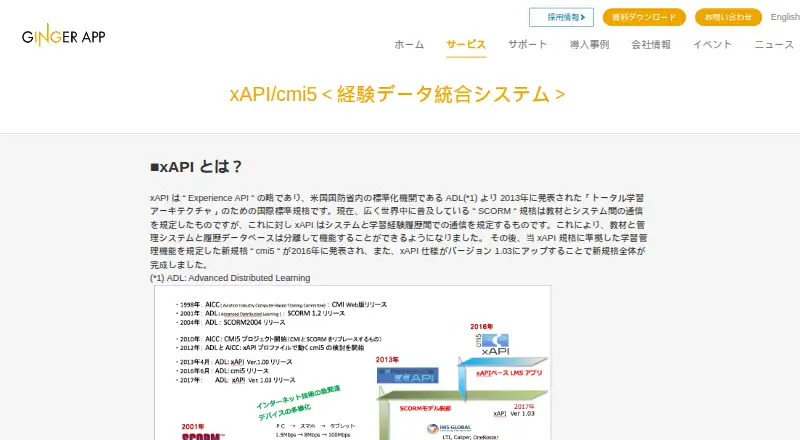 xSTAGE LRS's website