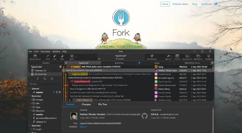 Fork's website