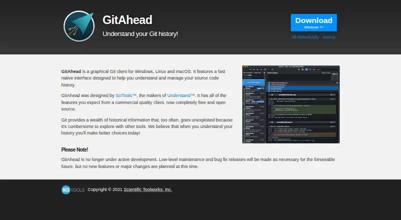 GitAhead's website
