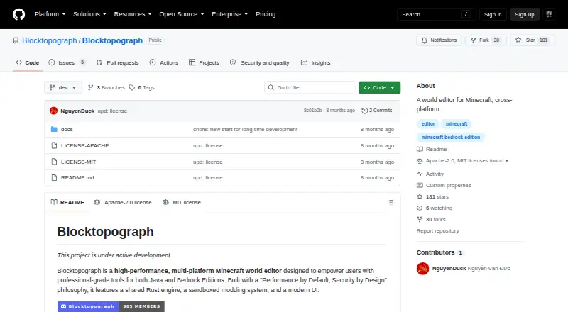 Blocktopograph's website